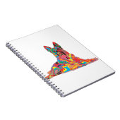 Duitse kleur notitieboek (Rechterzijde)