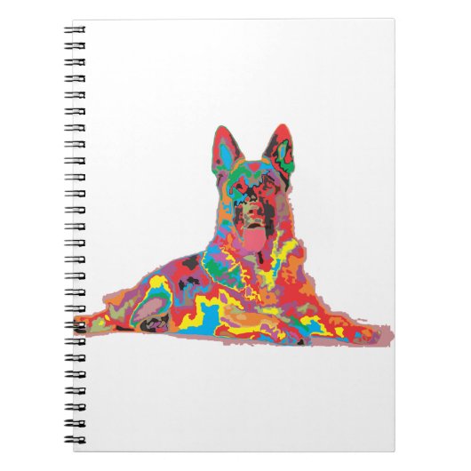 Duitse kleur notitieboek (Voorkant)