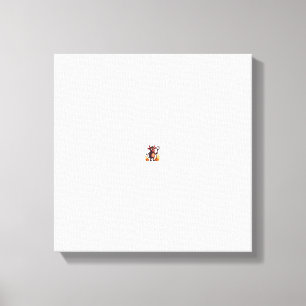 Duitse Koe Mischief Canvas Afdruk