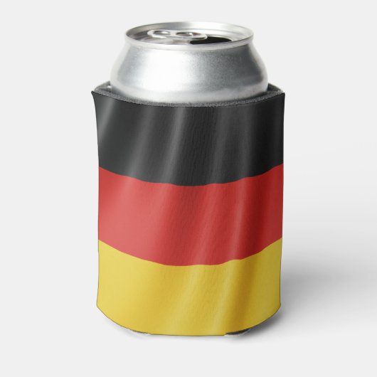 Duitse koelbox van het douanemonogram van de vlag blikjeskoeler (Blikje Achterkant)