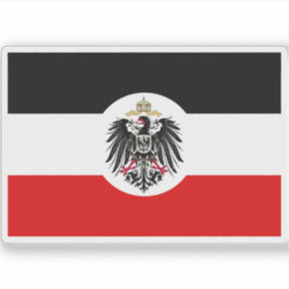 Duitse koloniale rijk (Reichskoloniale vlag) Sticker
