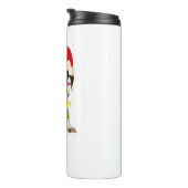 Duitse Korthaar Pointer Christmas Design Thermosbeker (Geroteerd rechts)