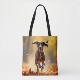 Duitse Korthaar Pointer Elegante Schouder Canvas t Tote Bag
