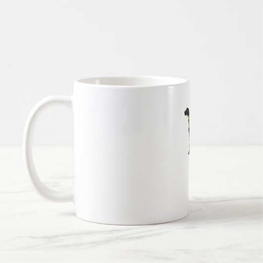 Duitse Korthaar Pointer _ Hond Camouflage Silhouet Koffiemok (Links)