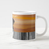 Duitse Korthaar Pointer "Vogelseizoen" Grote Koffiekop (Rechts)