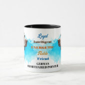 Duitse kortharige aanwijzer hond loyale vriend mok (Midden)