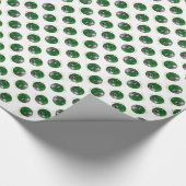 Duitse kortharige aanwijzer vrede cadeaupapier (Hoek)