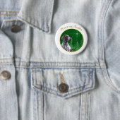 Duitse kortharige aanwijzer vrede ronde button 5,7 cm (In situ)