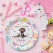 Duitse kortharige aanwijzer Waterverf papier Bord (Feest)