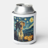 Duitse Kortharige Pointer 2 Schattigee Hond Hallow Blikjeskoeler (Blikje Voorkant)