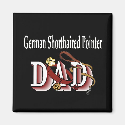 duitse kortharige pointer dad magneet (Voorkant)