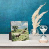 Duitse kortharige pointer die naar een fazant wijs fotoplaat (Insitu)