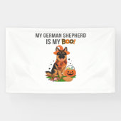 Duitse Kortharige Pointer Dog - Halloween Moon Si Spandoek (Horizontaal)