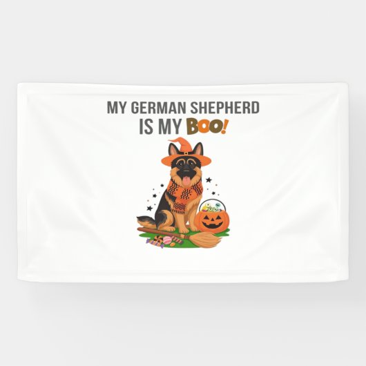 Duitse Kortharige Pointer Dog - Halloween Moon Si Spandoek (Horizontaal)