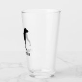 Duitse Kortharige Pointer Dog Silhouette Custom Glas (Links)