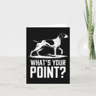 Duitse Kortharige Pointer Dog Wat uw punt GS Kaart