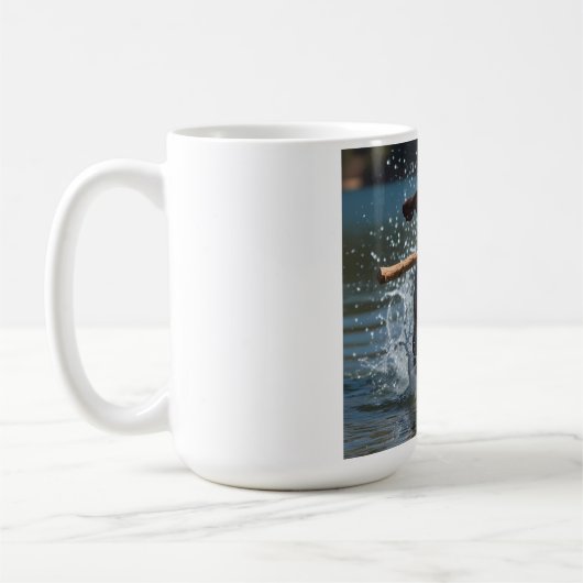Duitse Kortharige Pointer Elegante Koffie Mok (Links)