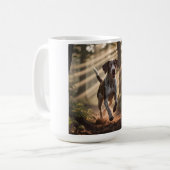Duitse Kortharige Pointer Elegante Koffie Mok (Voorkant links)