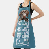 Duitse kortharige pointer elke snack die je maakt schort (Insitu)