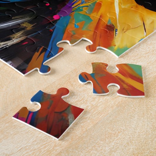 Duitse Kortharige Pointer Hond Acryl Print Legpuzzel (Zijkant)