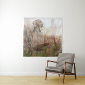 Duitse Kortharige Pointer, kurzhaar Tapestry Wandkleed (In situ)
