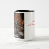 Duitse Kortharige Pointer Pair Kerst Mok Cup (Midden)