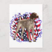 Duitse kortharige pointer patriot briefkaart (Voorkant)