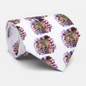 Duitse kortharige pointer patriot stropdas (Opgerold)