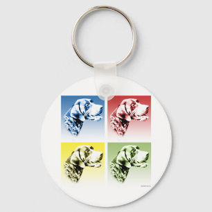 Duitse kortharige pointer Pop Sleutelhanger