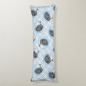 Duitse Kortharige Pointer Schilderen Originele Kun Lichaamskussen (Achterkant (Verticaal))