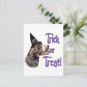 Duitse kortharige pointer truc briefkaart (Staand voorkant)