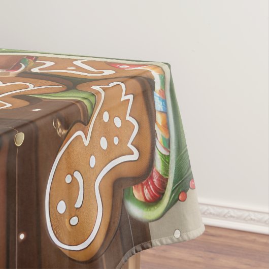 Duitse kortharige pointer vakantie bakken: feestel tafelkleed (Voorbeeld)