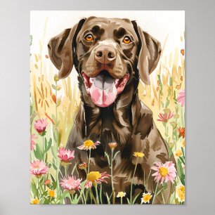 Duitse Kortharige Pointer Wall Art Print