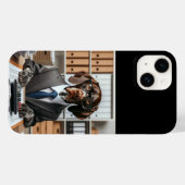 Duitse Kortharige Pointer werkende Accountant Case-Mate iPhone Case (Achterkant (horizontaal))