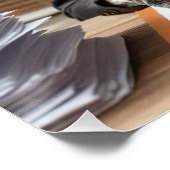 Duitse Kortharige Pointer werkende Accountant Perfect Poster (Hoek)