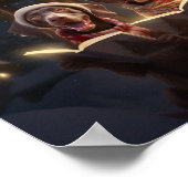 Duitse kortharige pointers Christmas Caroling Poster (Hoek)