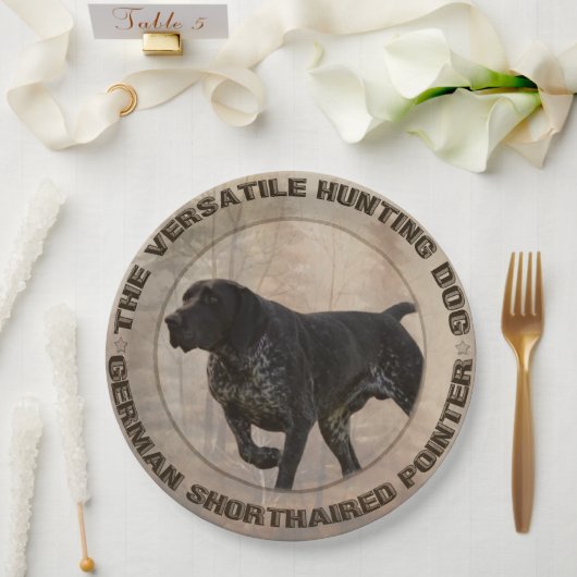 Duitse Kortharige Pointers (GSP) Papieren borden Bordje (Huwelijk)