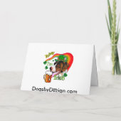 Duitse Kortharige St Patricks van de Wijzer Dag Kaart (Achterkant)