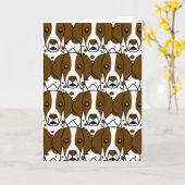 Duitse Kortharige Wijzers Kaart (Gele Bloem)