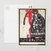  Duitse Krampus Briefkaart (Voorkant / Achterkant)