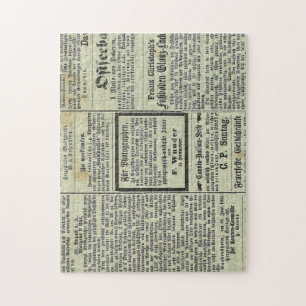  Duitse krant puzzle Legpuzzel