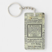  Duitse krant sleutelhanger (Voorkant)