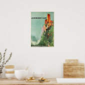 Duitse Kunst Duitsland Reisposter SAS Print  (Keuken)