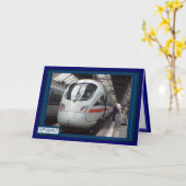 Duitse langeafstandstrein kaart (Gele Bloem)