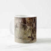 Duitse langharige aanwijzer koffiemok (Voorkant links)