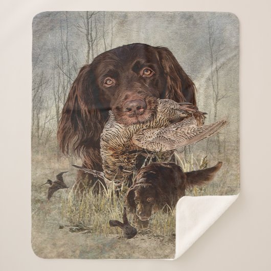 Duitse langharige aanwijzer sherpa deken (Voorkant)