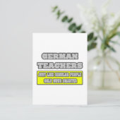 Duitse leraren... veel slimmer briefkaart (Staand voorkant)