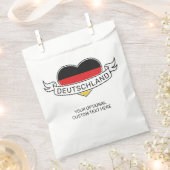 Duitse liefde aangepaste naam bedankzakje (Geknipt)