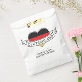 Duitse liefde aangepaste naam bedankzakje (Gezegeld)