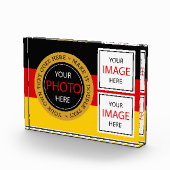 Duitse lijsten van de Vlag Foto Block & Germany (Rechts)